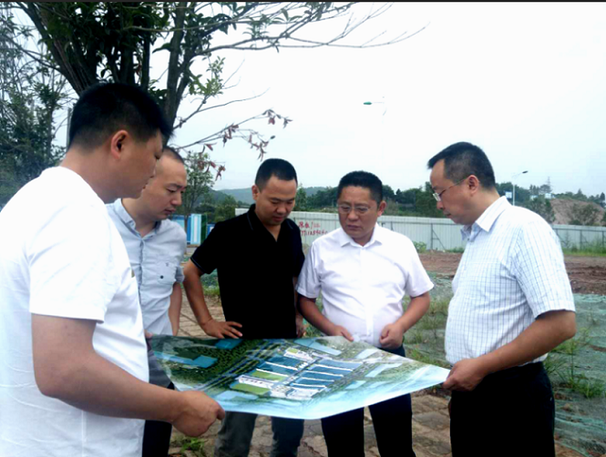 集团公司总经理廖江川到达州骐骥公司、通川惠农石化公司调研指导工作