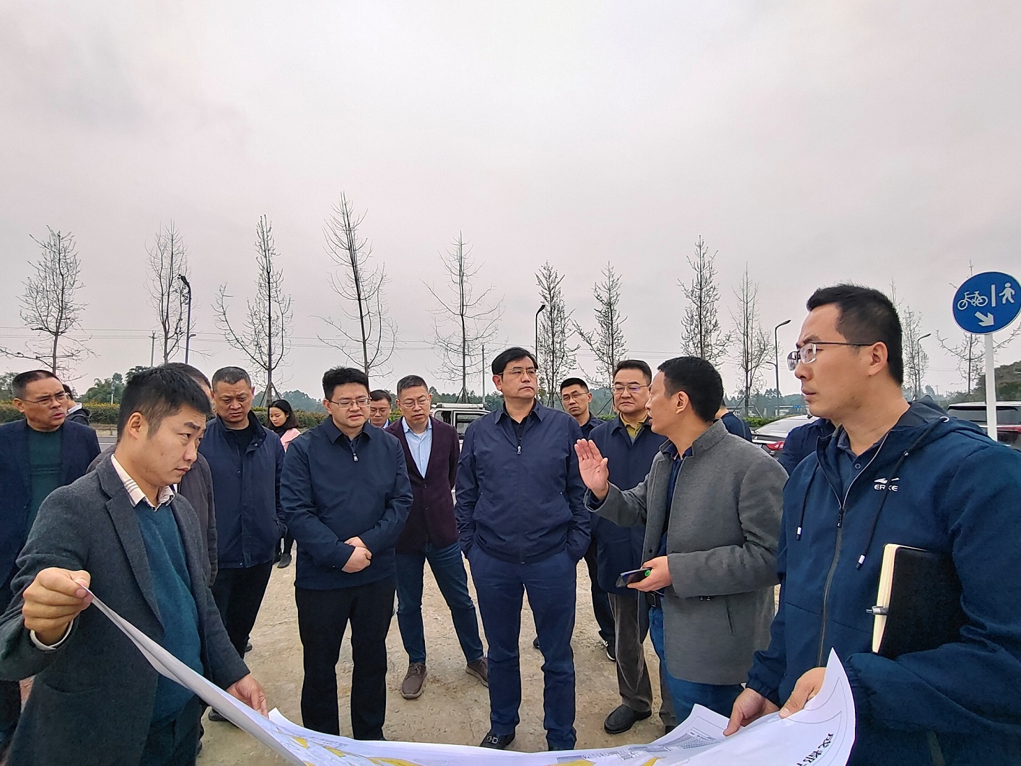 刘宏葆到青白江四川供销现代种业园区调研