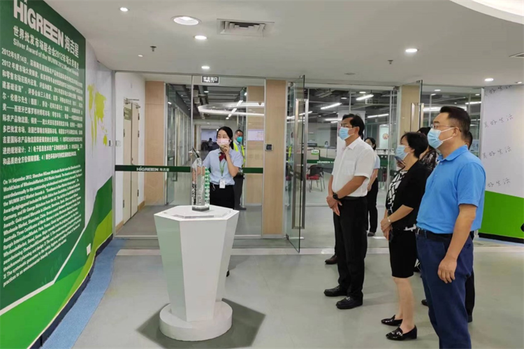 省供销社党组书记、理事会主任刘宏葆率队赴深圳市考察